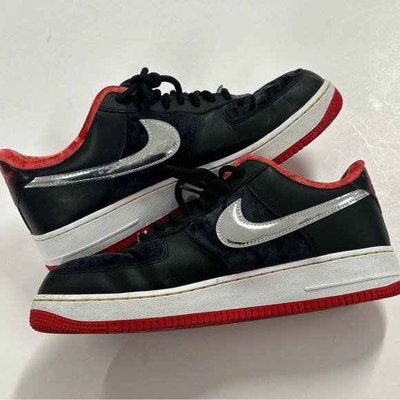 Nike Air Force 1 Low PRM H-Town Black University RedMen’s Size 13 AF1